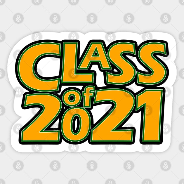 Grad Class of 2021 Sticker by gkillerb